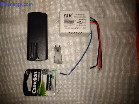 Дистанционный выключатель на пульте управления 220 вольт (два устройства)