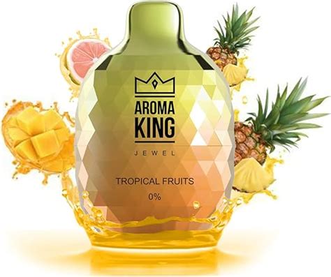 Vaper Sin Nicotina Desechable De Sabores Fabricado Por Aroma King Con