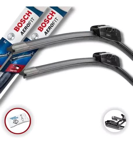 Palhetas Limpador Parabrisa Original Bosch Aerofit Silicone