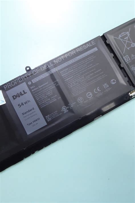 Dell V6w33 Wv3k8 Vkyjx Mvk11 Xdy9k Pg8yj 927n5 Fh3k2 Mgcm5 Battery For