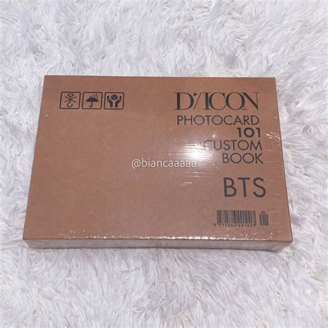 Bts Dicon Photocard Custom Book Behind Bts Sealed On Carousell