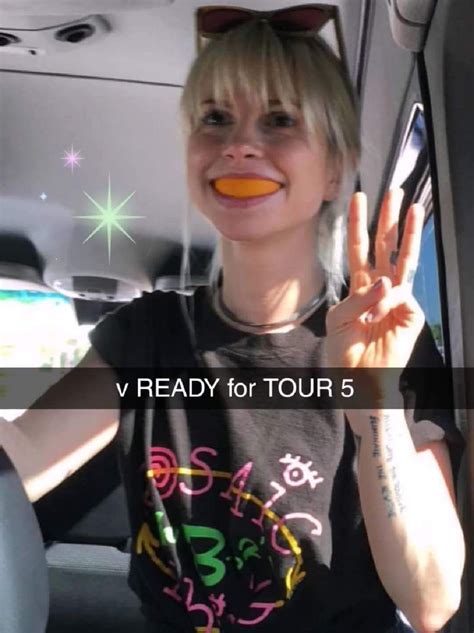 Hayley Williams Snapchat 2018 Hayley Williams Paramore Hayley Williams Paramore