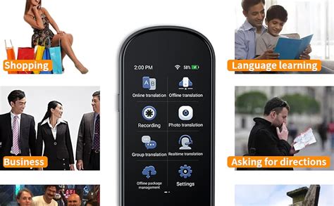 Dispositivo De Traductor De Idiomas Instant Neo Bolsillo Port Til De