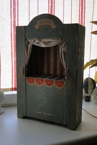 Shadow Theatre Toy Theatre Antique Toys Vintage Toys Puppet