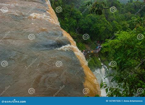 Argentina America Waterfalls Iguazu Falls View Of A Beautiful