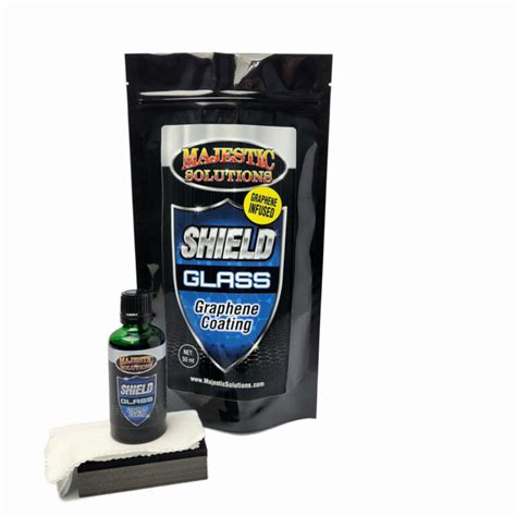 Shield Glass Kit Now With Graphene Majestic Solutions Auto Detail