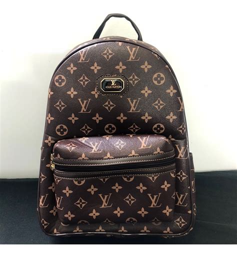 Mochila Louis Vuitton Lv Feminina Marrom Bolsa Importada R Em