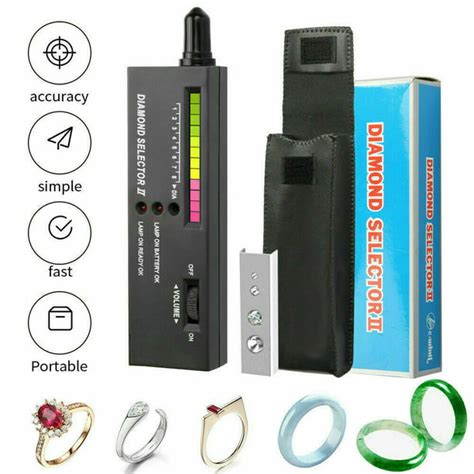 Gold Silver Diamond Tester Selector Gemstone Testing Kit Digital Electronic Tool