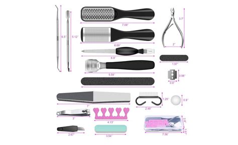 28 95 For A 23 Piece Professional Pedicure Tool Set Wagjag