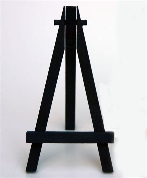 Black Mini Wood Easel