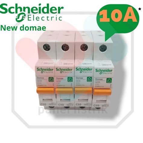 Jual Schneider Mcb Domae Phase Sekring Listrik P Ampere