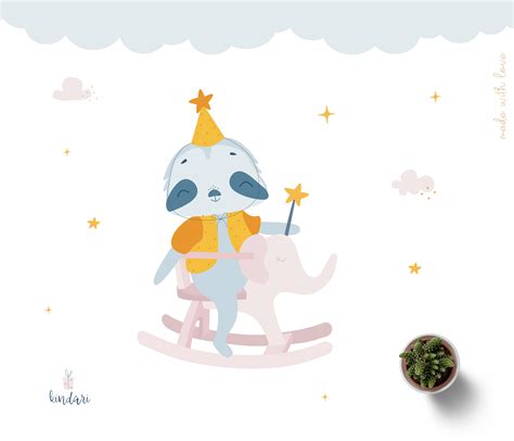Cute Nursery Animals Clip Art On Behance