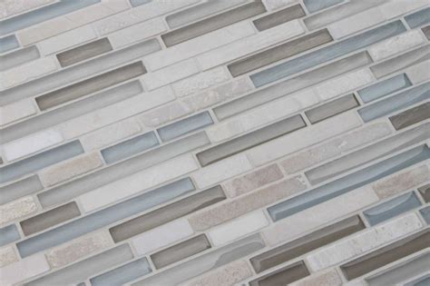 Bliss Series Spa Linear Glass And Stone Mosaic Tiles From Anatolia