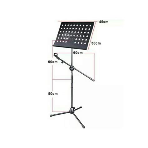 Generic Music/Pulpit/Mic Stand - Adjustable Sheet Music Stage Stand | Jumia Nigeria