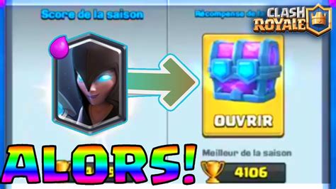 Pack Opening Coffre Du Tirage Clash Royale YouTube