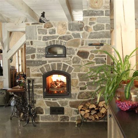 Temp Cast Indoor Masonry Fireplace And Pizza Oven Combo