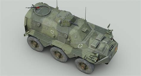 Alvis Saracen Apc D Model Ds Fbx Obj Max Free D