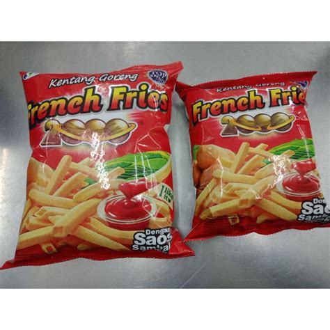 Jual French Fries Kentang Goreng Siantar Top Gr Gr Shopee