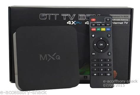 Mxq Kodi Xbmc Quad Core Android Smart Tv Box Media Player P