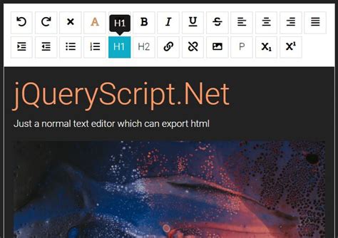 Jquery Wysiwyg Rich Text Editor Plugin Froala Editor Free Jquery