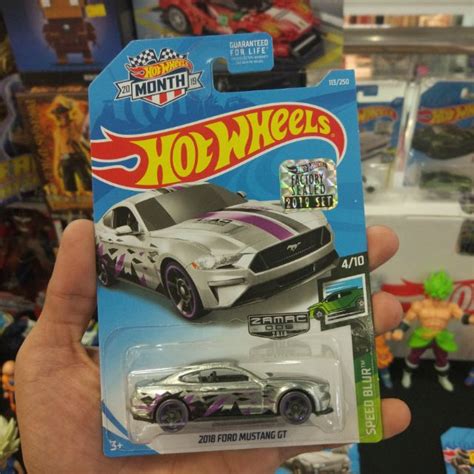 Hot Wheels 2018 Ford Mustang GT Shopee Malaysia