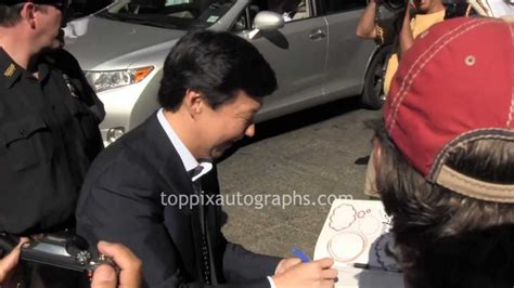 Ken Jeong Signing Autographs At The Late Show With David Letterman