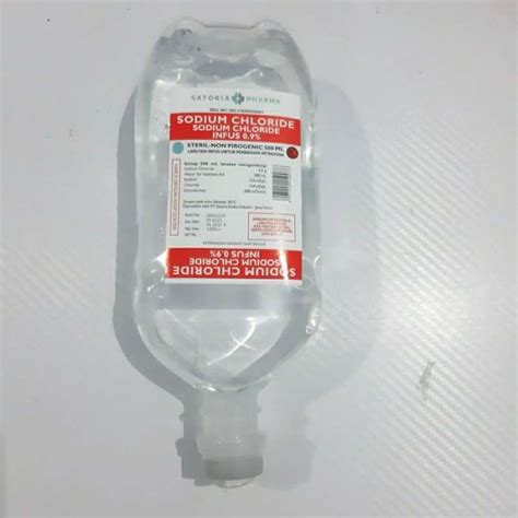 jual nacl na cl  cairan infus  ml  cuci hidung  luka