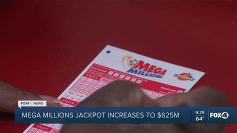 Mega Millions Increases To 625m