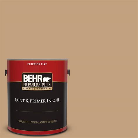 Behr Premium Plus Gal S Real Cork Flat Exterior Paint And