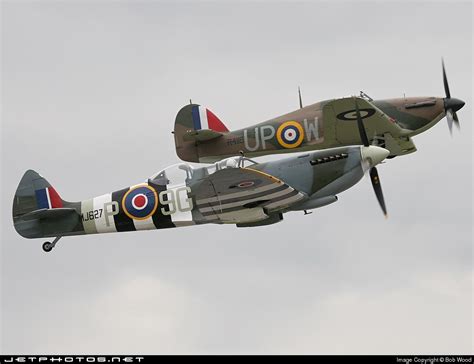 G Bmsb Supermarine Spitfire T Private Bob Wood Jetphotos