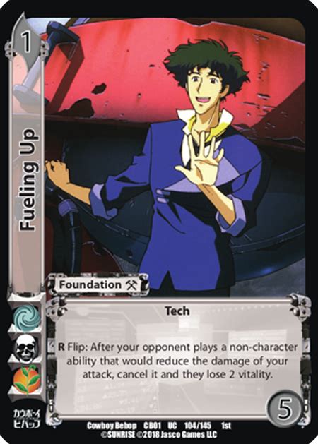 Fueling Up Cowboy Bebop Universus