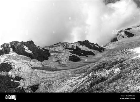 Franz Josef And Fox Glacier Views New Zealand Stock Photo Alamy