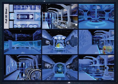 Space Science Museum Behance