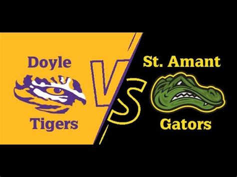 St Amant High Vs Doyle Basketball Vg Youtube