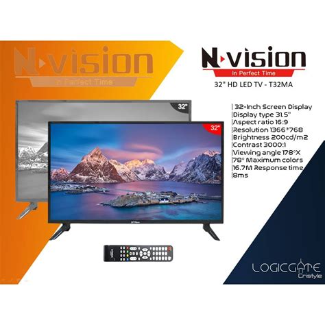 Nvision Inch Hd Led Tv T Ma Shopee Philippines