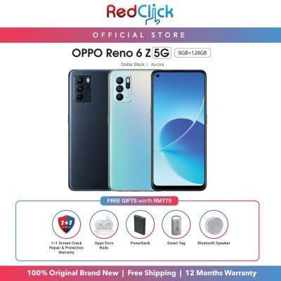 OPPO Reno 6 Z 5G Cph2237 8GB 128GB Original OPPO Malaysia Set 5