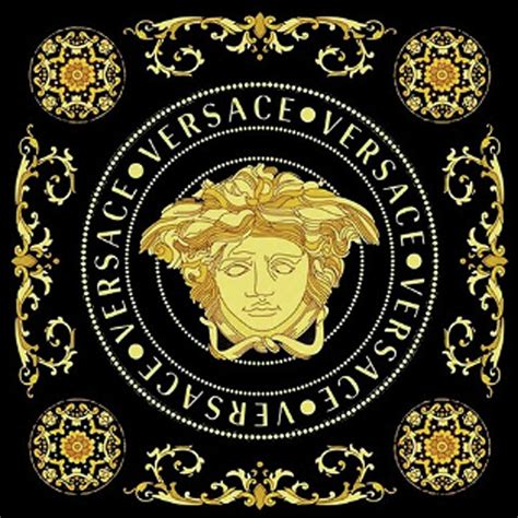 Versace Medusa Golden Digital Art by Augusta Rempel - Pixels