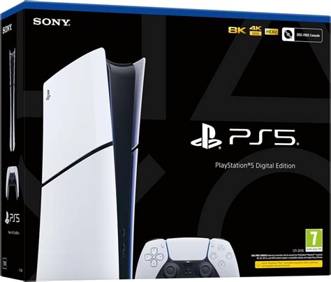 Sony PlayStation 5 Slim Digital Edition 1TB, White, цена в София | Citytel