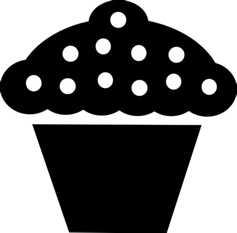 Cupcake Silhouette Png