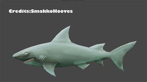 Hungry Shark Evolutionreef Shark Obj Png By Francoraptor2018 On