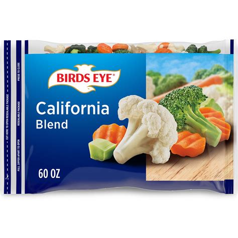 Birds Eye California Blend Vegetables With Broccoli Carrots And Cauliflower 60 Oz Frozen