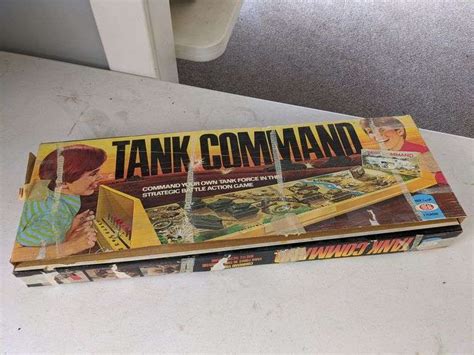 VINTAGE IDEAL TANK COMMAND GAME Isabell Auction