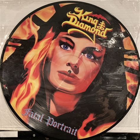 King Diamond Fatal Portrait LP Picture Disc 2018 Metal Blade 3984