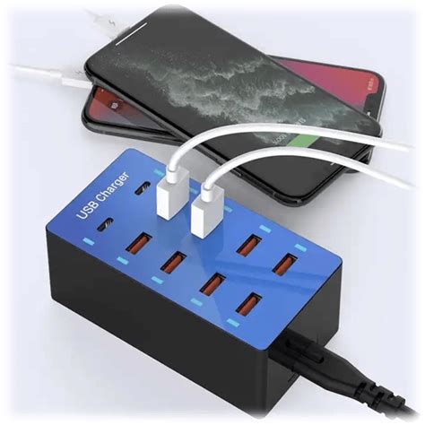 Morningsave 10 Port Usb Hub Station