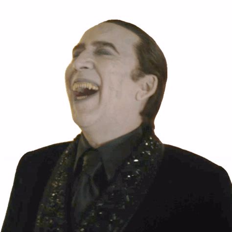 Laughing Dracula Sticker Laughing Dracula Nicolas Cage Discover