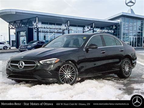 New Mercedes Benz C Matic Sedan Door Sedan In Ottawa