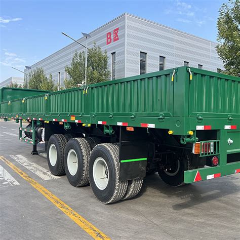 Vehicle Master 40FT 35 40ton 3 Axle Bulk Cargo Transport Side Wall Semi