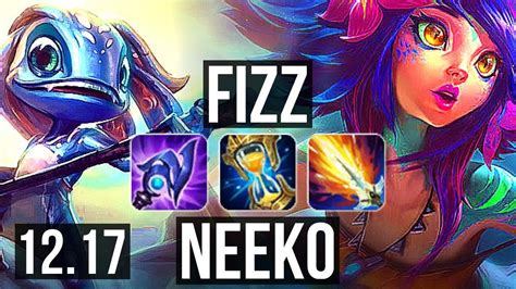 FIZZ Vs NEEKO MID 3 2M Mastery 6 Solo Kills 900 Games EUW