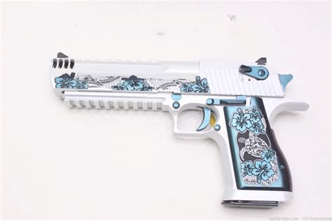 New Magnum Research Desert Eagle Mk Xix Aloha Custom 1 Of 25 De50alc1