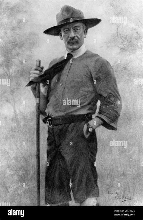 baden powell franc banque dimages noir  blanc alamy